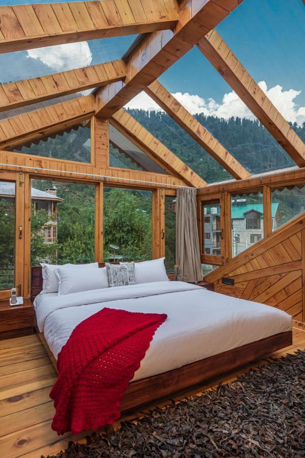 Saffronstays Monarch Manor, Manali - Regal Mansion Esterno foto