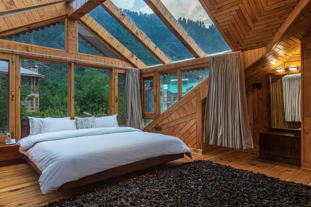 Saffronstays Monarch Manor, Manali - Regal Mansion Esterno foto