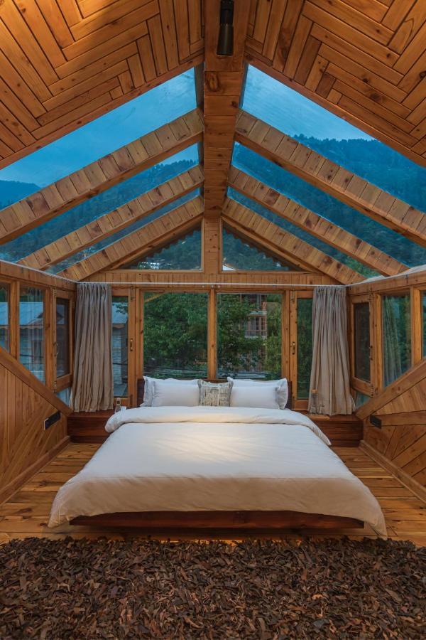 Saffronstays Monarch Manor, Manali - Regal Mansion Esterno foto