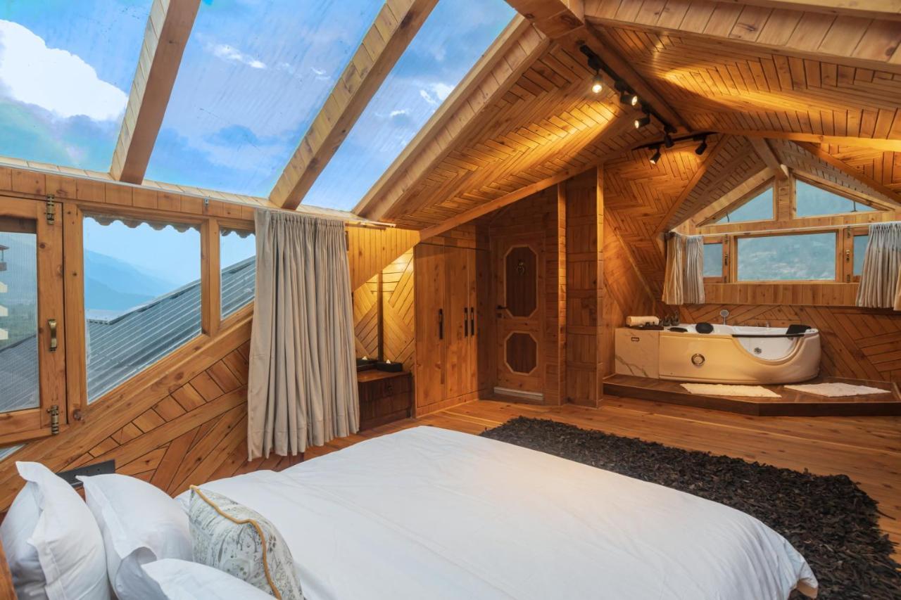 Saffronstays Monarch Manor, Manali - Regal Mansion Esterno foto
