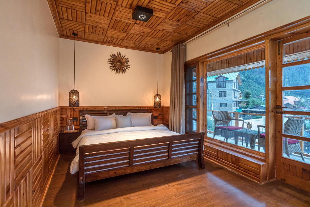 Saffronstays Monarch Manor, Manali - Regal Mansion Esterno foto